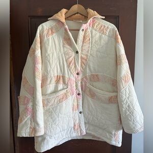 custom Anemone Quilted chore coat